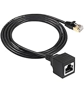 SinLoon Cat8 LAN Cable,Ethernet Extension Cable,High Speed 40Gbps 2000Mhz Network Cord,RJ45 Netwo...