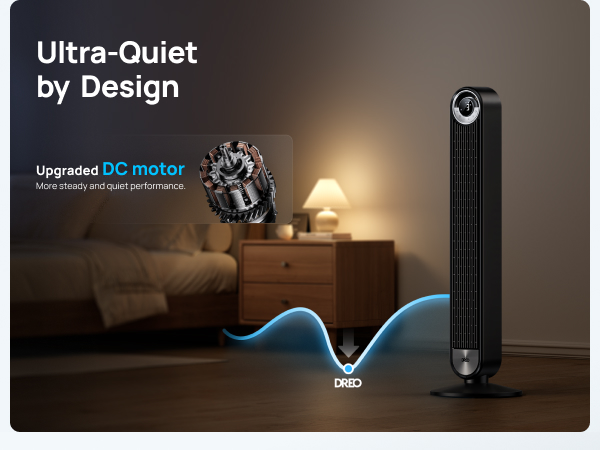 quiet tower fan