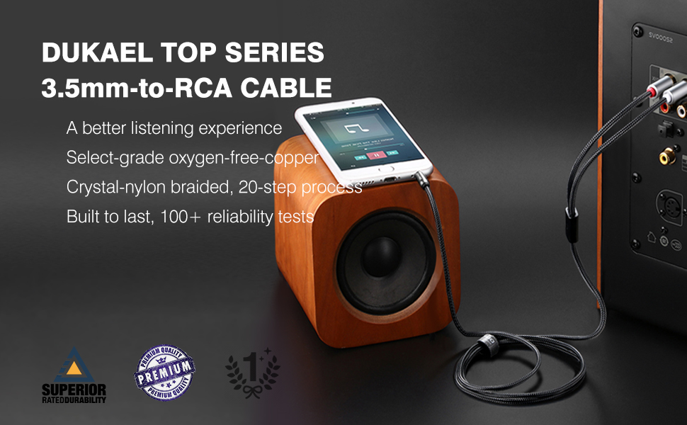 3.5mm to rca cable