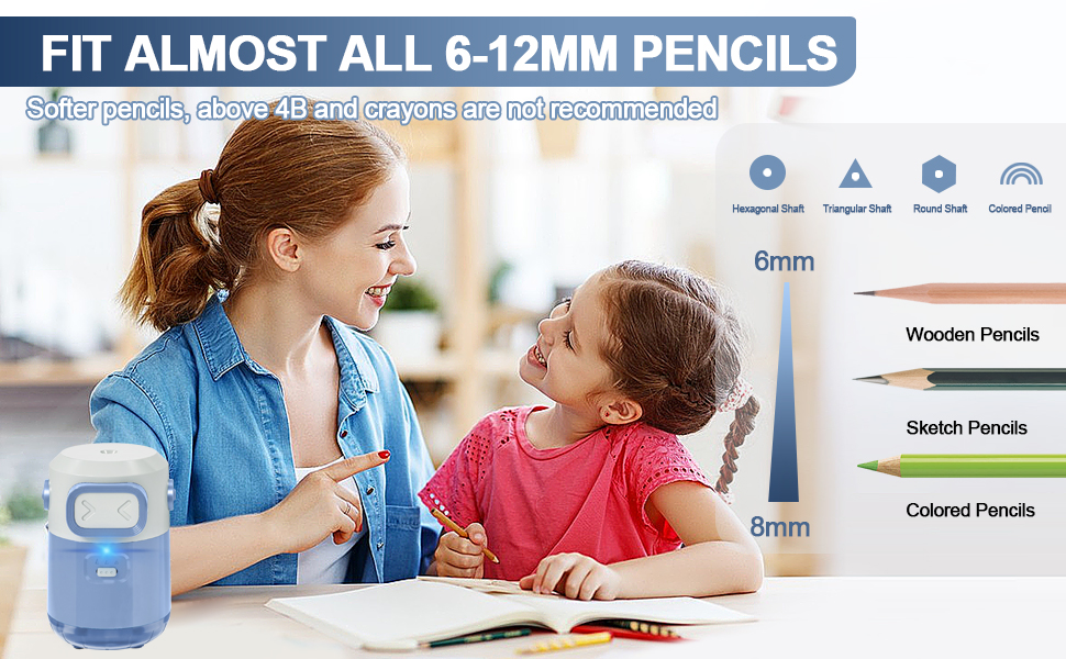 Electric Pencil Sharpeners For Home Colored PencilSharpener ElectricPencilSharpeners ColoredPencils