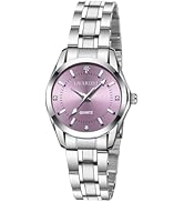 L LAVAREDO Watches for Women, Stainless Steel Quartz Watch Waterproof Luminous, Luxury Dial Ladie...