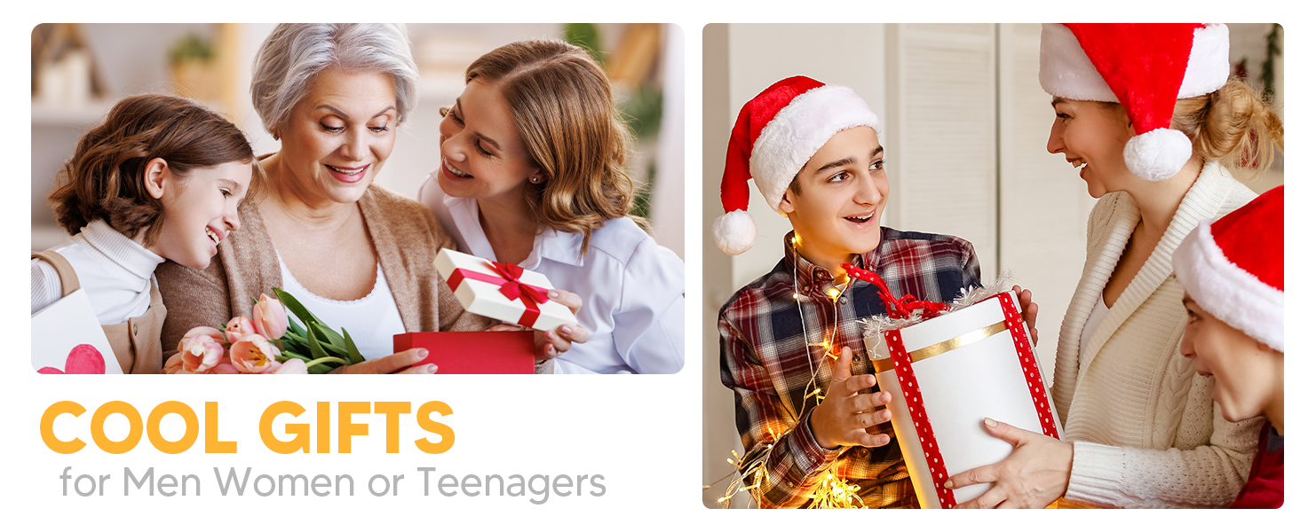 EastPin Book Light LED Neck Reading Light is a cool gift for men women teenagers kids for christmas