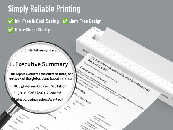 portable printers wireless for travel