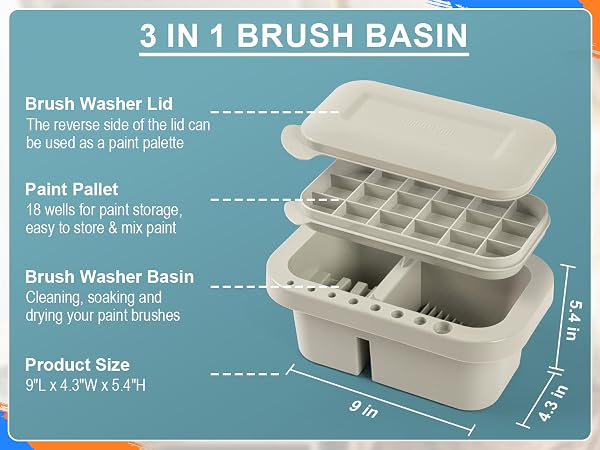 Paint Brush Washer