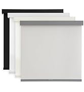 AOSKY Light Filtering Roller Shades Cordless Blinds for Windows, Free-Stop Shades with Valance, 9...