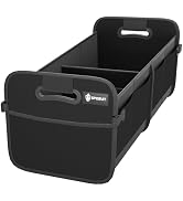 Sposuit Trunk Organizer for Car - 70L Collapsible Car Storage with 11 Pockets &amp; Reinforced Handle...