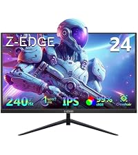Z-Edge 27 inch 180Hz 165Hz Gaming Monitor, FHD 1080p, MPRT 1ms, IPS Monitor Gaming, 300nits, 16.7M C...