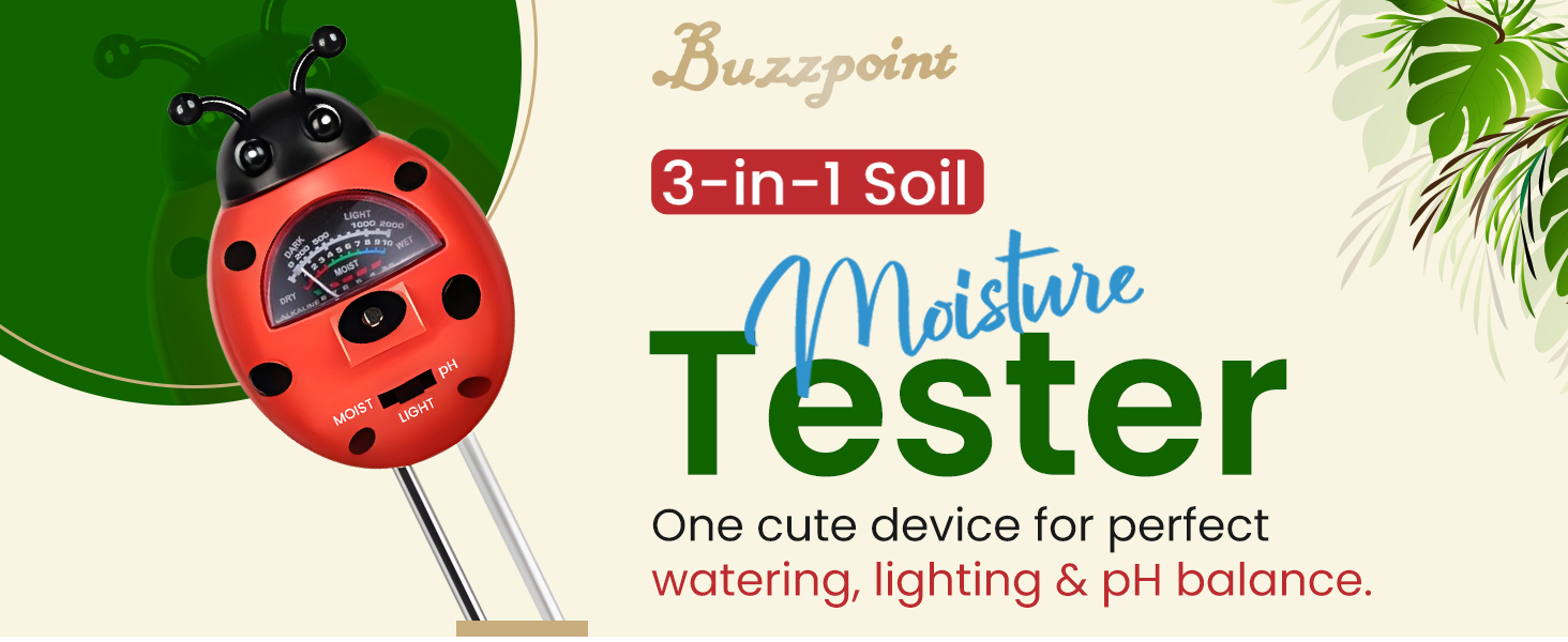 ladybug red soil tester