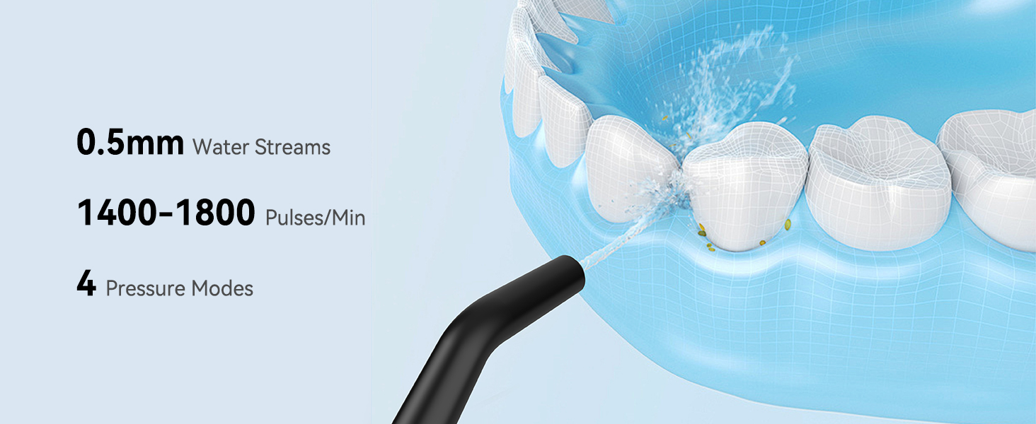 Water Dental Pick for Orthodontic, Braces &amp;amp; Sensitive Gums