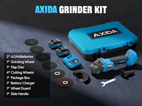 cordless angle grinder