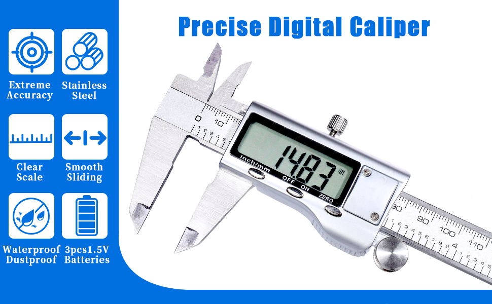 Digital Caliper Measuring Tool
