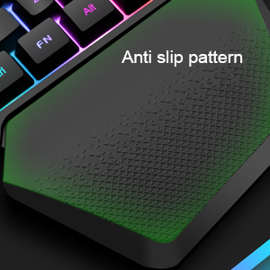 One-handed gaming keyboard
