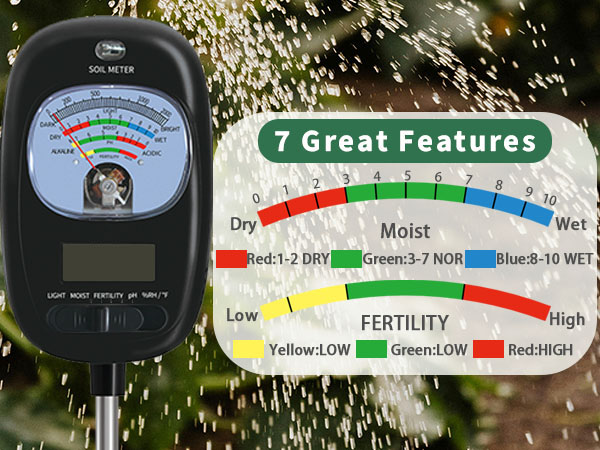soil moisture meter Soil Fertility Tester