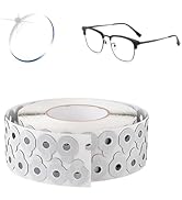 Hasefam 1000Pcs Optical Lens Blocking Pads Eyeglasses Edging Anti Slip Glasses Double-Sided Adhes...