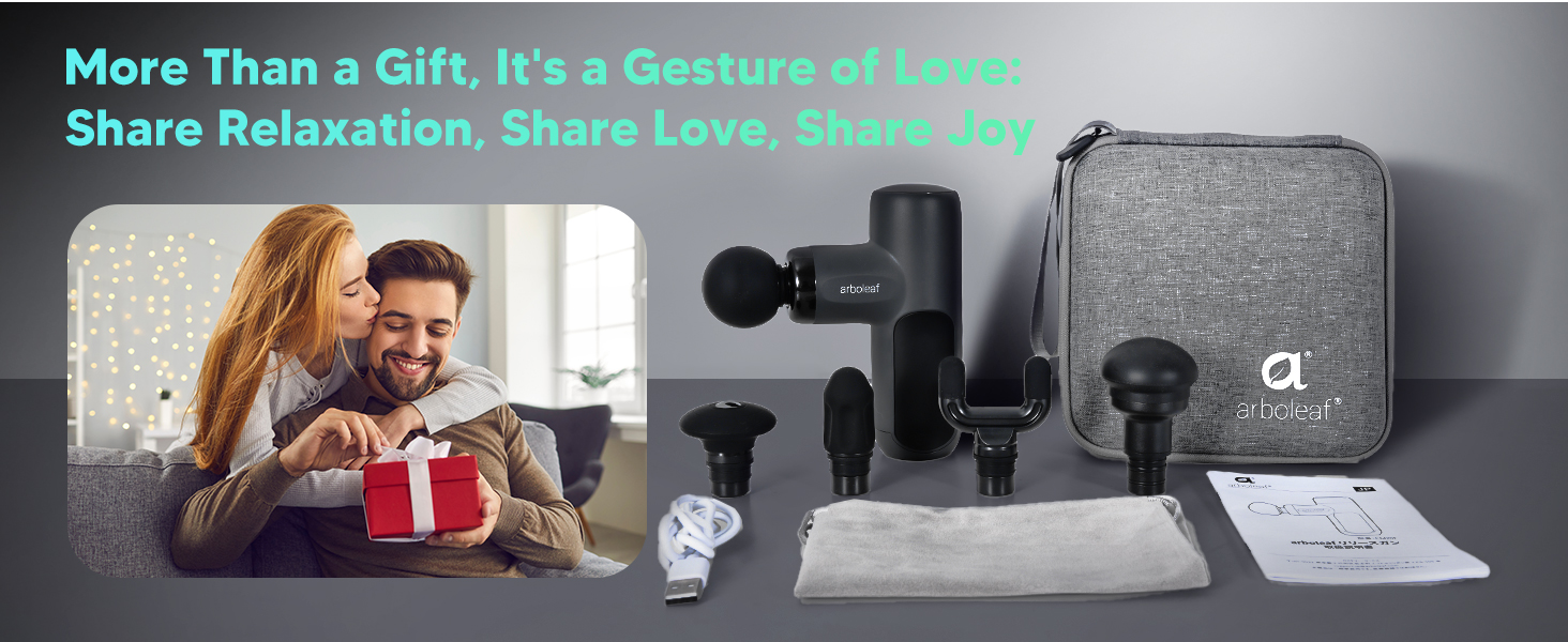 delicate package massage gun as a gift
