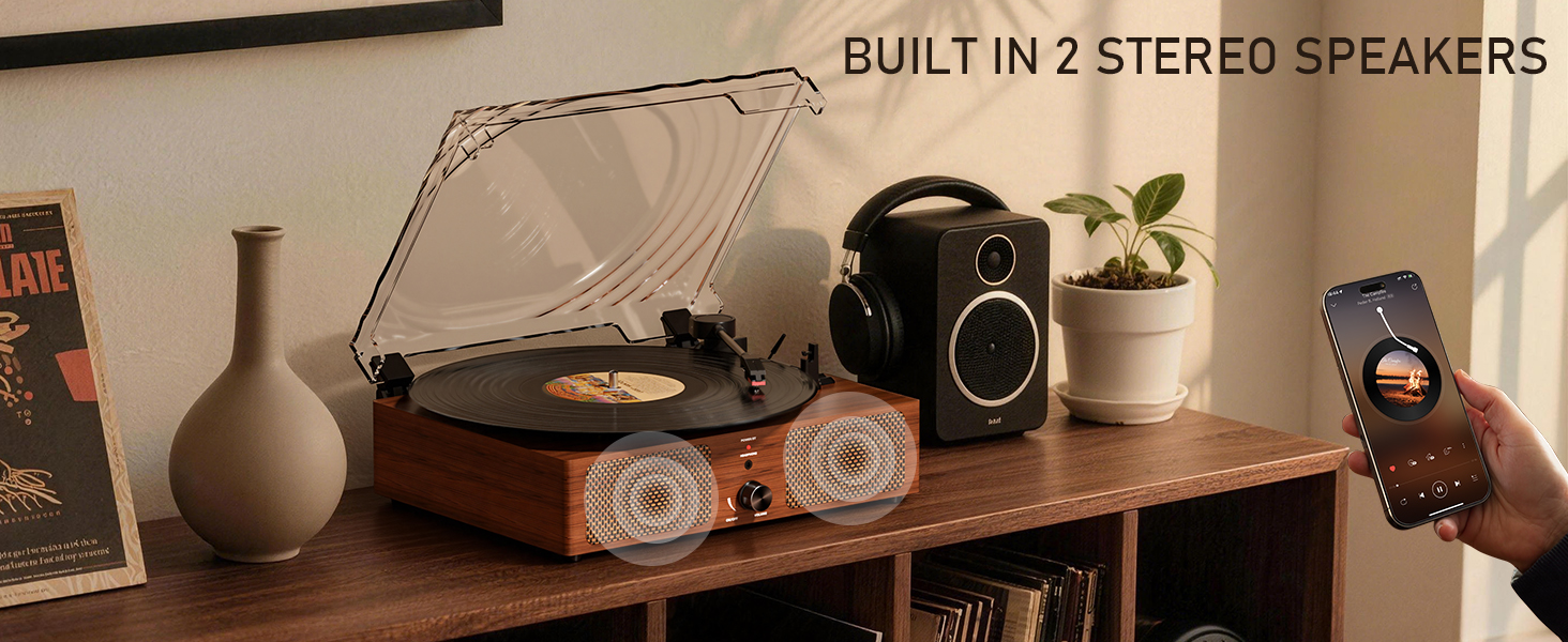 bluetooth record player