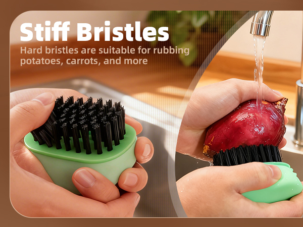 Vegetable Brush Scrubber for Food