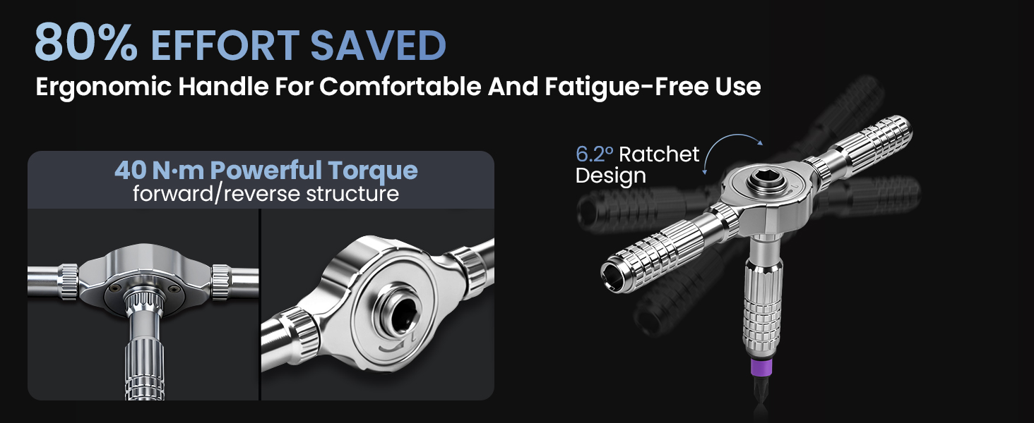 VMAN ratchet screwdriver set