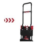 2-in-1 Folding Hand Truck Dolly 330LB Load Carrying Foldable Dolly