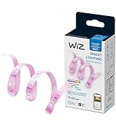 WiZ Connected 3ft Smart WiFi Color LightStrip Extension, NO Plug, 16 Million Colors, Compatible w...