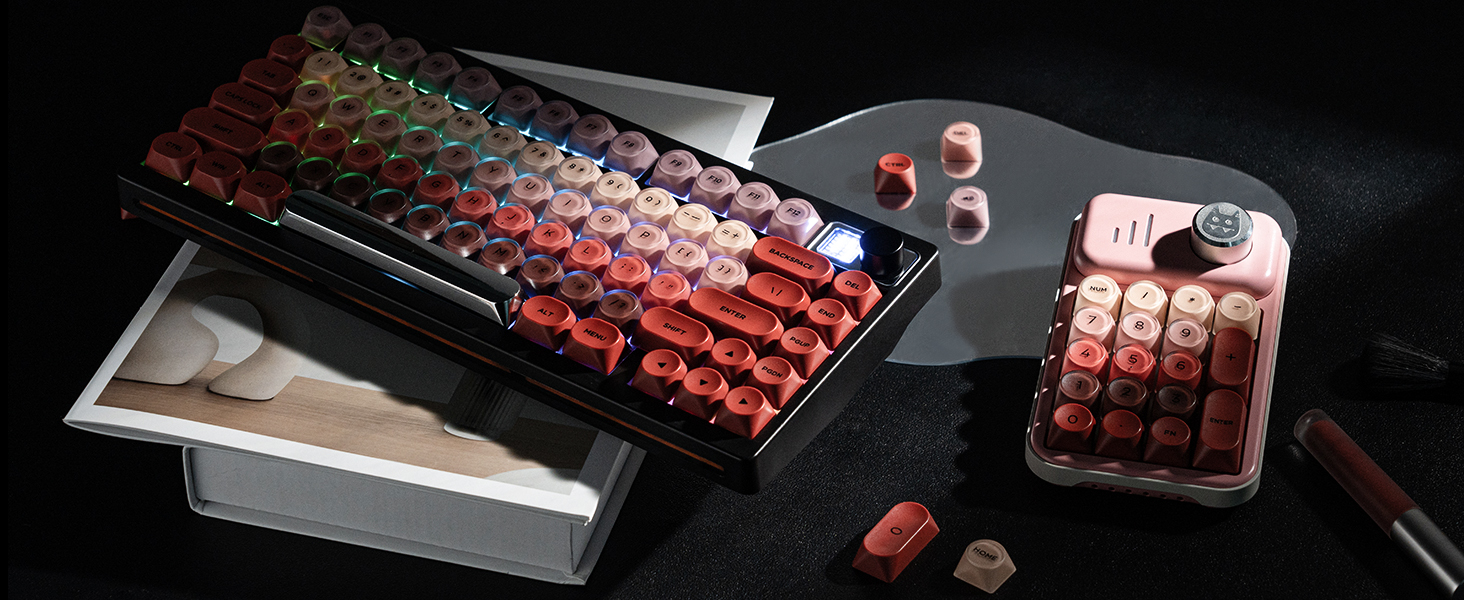 jelly keycaps that look elegant at any desk and feel smooth under fingertip