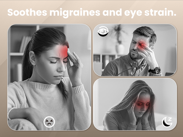 eye massager with heat and cooling eye massager for headaches migraine relief fathers day gifts