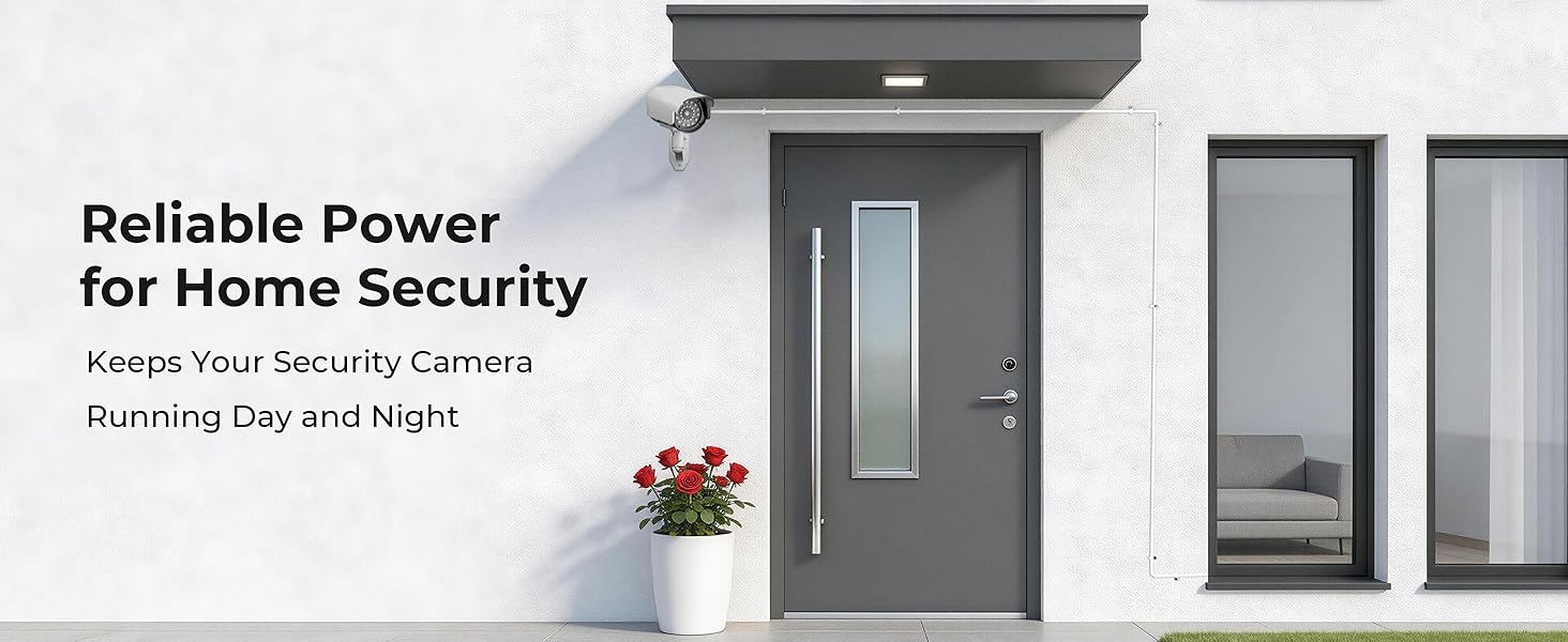 Reliable Power for Home Security