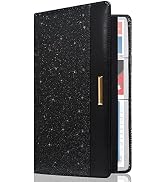 Caweet Car Registration and Insurance Holder Vehicle Glove Box Organizer Leather Car Document Hol...