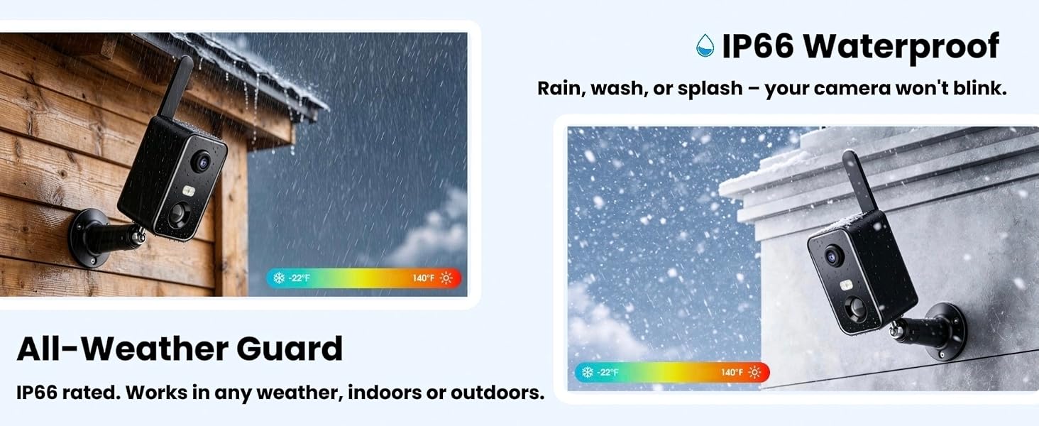 IP66 Waterproof