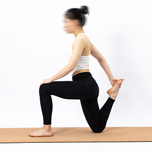 quick rebound comfortable cork yoga mat