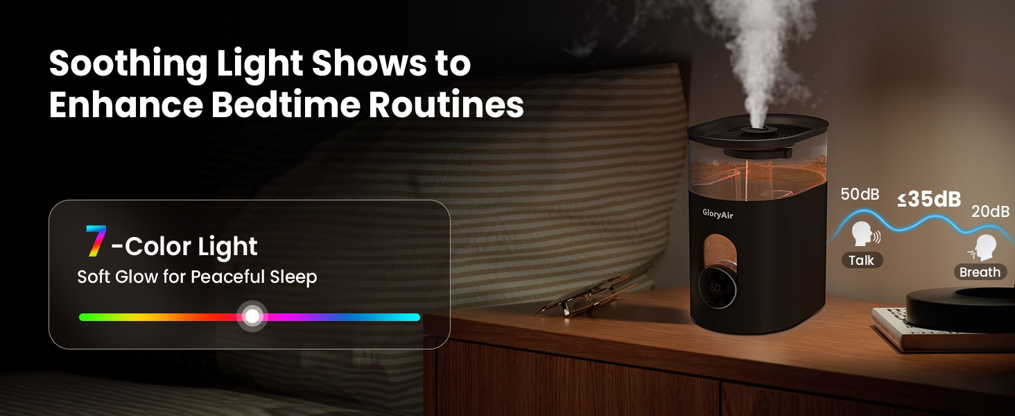 cool and warm mist humidifier