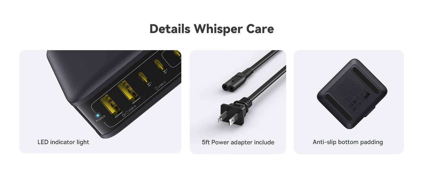 Baseus 120W Desktop Charger