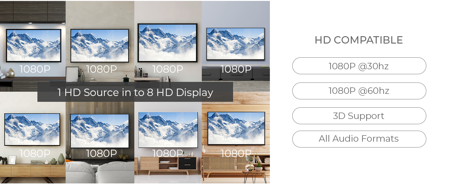 cat6 splitter 1 to 4