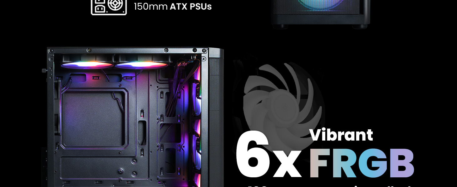 Zalman M4 SE Black M-ATX RGB PC Case