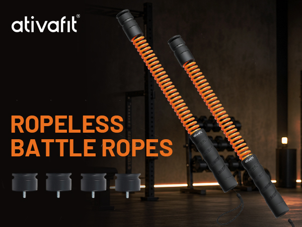 ATIVAFIT Battle Ropes for Home Gym