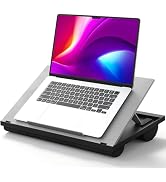 HUANUO Adjustable Lap Desk - with 8 Adjustable Angles &amp; Dual Cushions Laptop Stand for Car