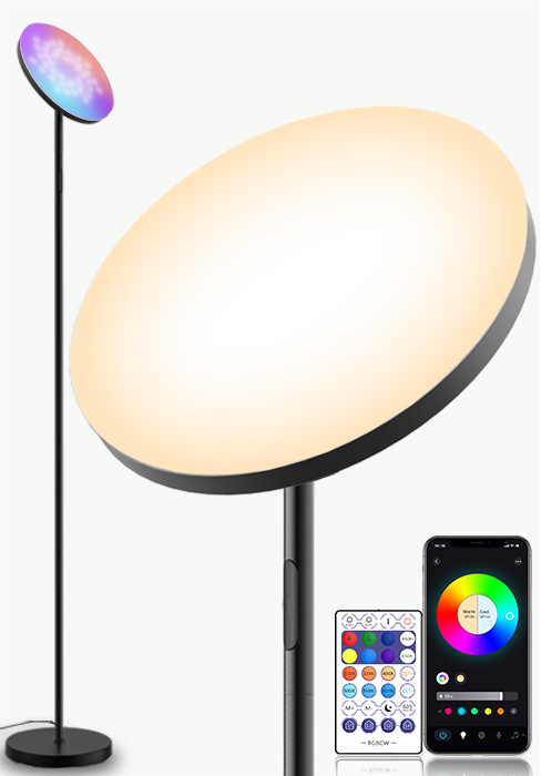 bluetooth floor lamp