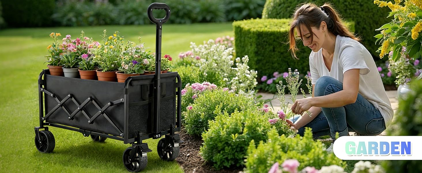 Collapsible wagon cart