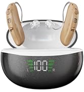 STARVIKY Hearing Aids Hearing Amplifiers for Seniors & Adults, Rechargeable with Noise-Canceling ...