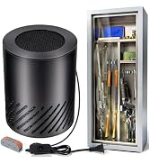Gun Safe Dehumidifier Electric, Dehumidifier for Gun Safe Dryer, Plug in Gun Safe Heater, 360° He...