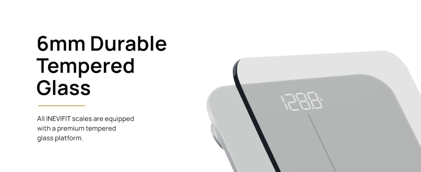 INEVIFIT Premium Bathroom Scale - I-SS001S - Premium A+