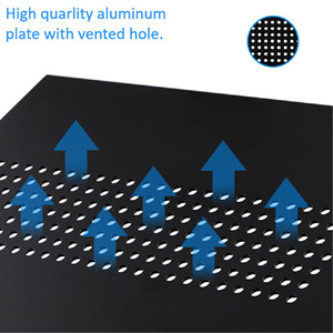 High quarlity aluminum plate with vented hole.