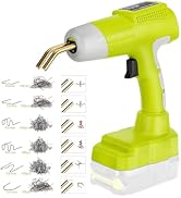 GRVODFRTA Cordless Plastic Welder Gun Compatible with Ryobi One 18V Battery with 600PCs Hot Stapl...