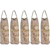 Hanging Mesh Bags Storage Potatoes Onion Garlic Net Bags Long and Large Net Produce Bags Fruit Ve...