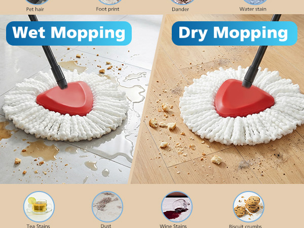 Spin Mop Replace Head