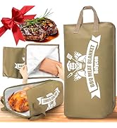 Upgraded Insulated BBQ Blanket for Resting Meat-BBQ Smoker Accessories Gifts for Men Dad Husband-...