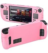IINE Protective Case for Steam Desk OLED, Steamdesk OLED Silicone Cover Case, 9-in-1 Protective S...