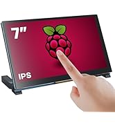 Hosyond 7 Inch Touchscreen IPS DSI Display Compatible with Raspberry Pi 5/4/3, 800x480 Pixel Capa...