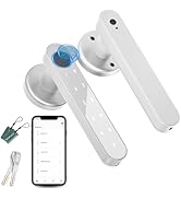 Fingerprint Door Knob,Fingerprint Door Lock,Smart Door Knob,Door Lock,Keypad Door Lock with Handl...