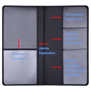 CAR DOCUMENT HOLDER 
